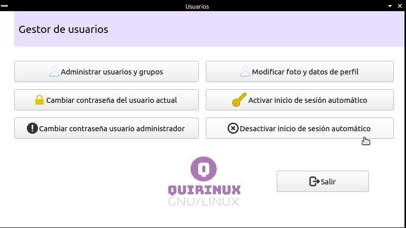 Desactivar inicio automático de sesión