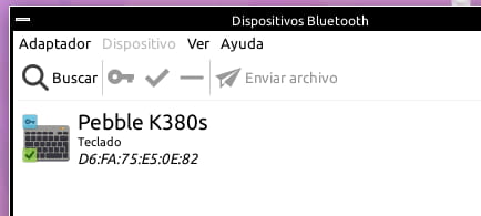 Buscar dispositivos bluetooth cercanos en Quirinux